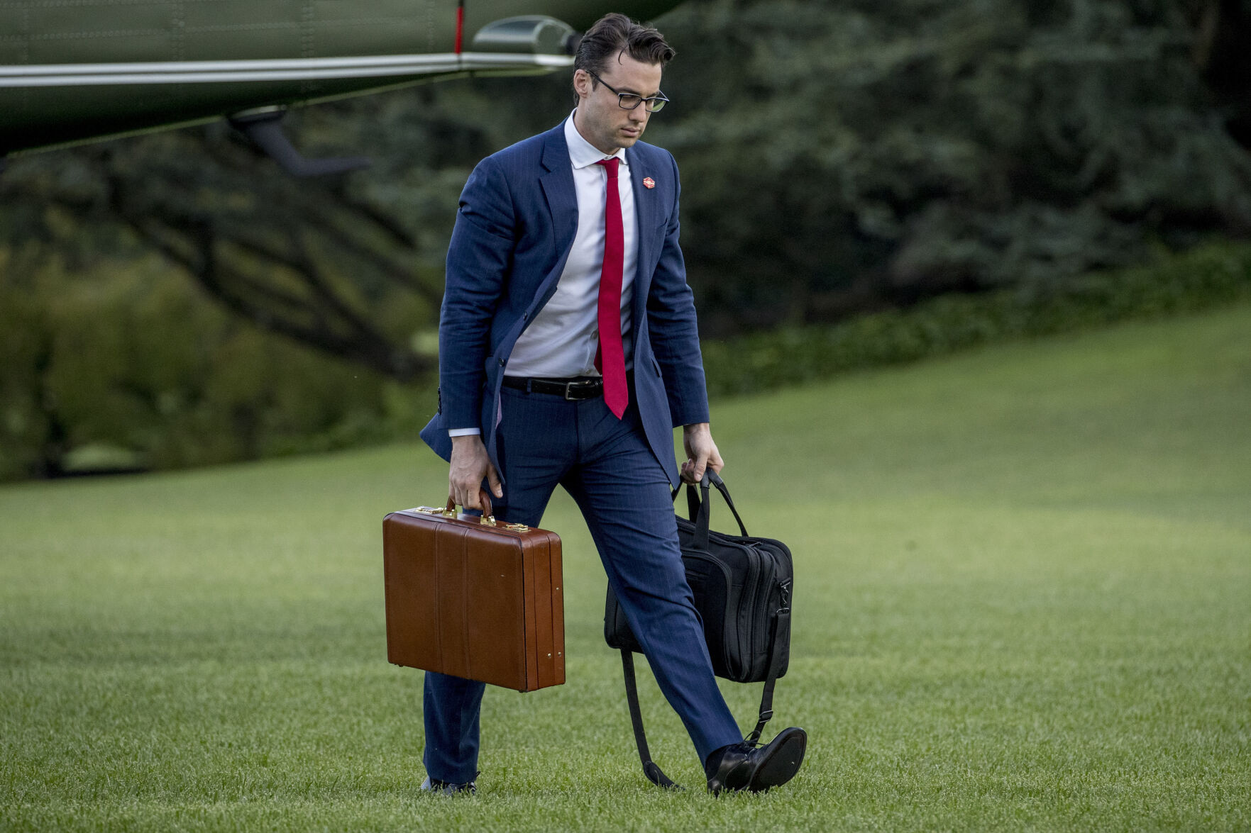 Nicholas Luna, assistant to the president